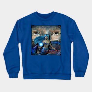 Silent Window of The Deep Blue Sea Crewneck Sweatshirt